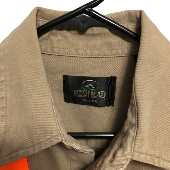 Red Head Hunting / Shooting Button Up Shirt with Collar - Size: L - Picture 3 of 6